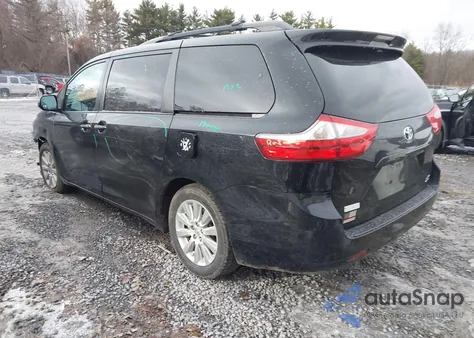 2015 Toyota Sienna Xle 7 Passenger из США, поврежденный, VIN 5TDDK3DC8FS102010